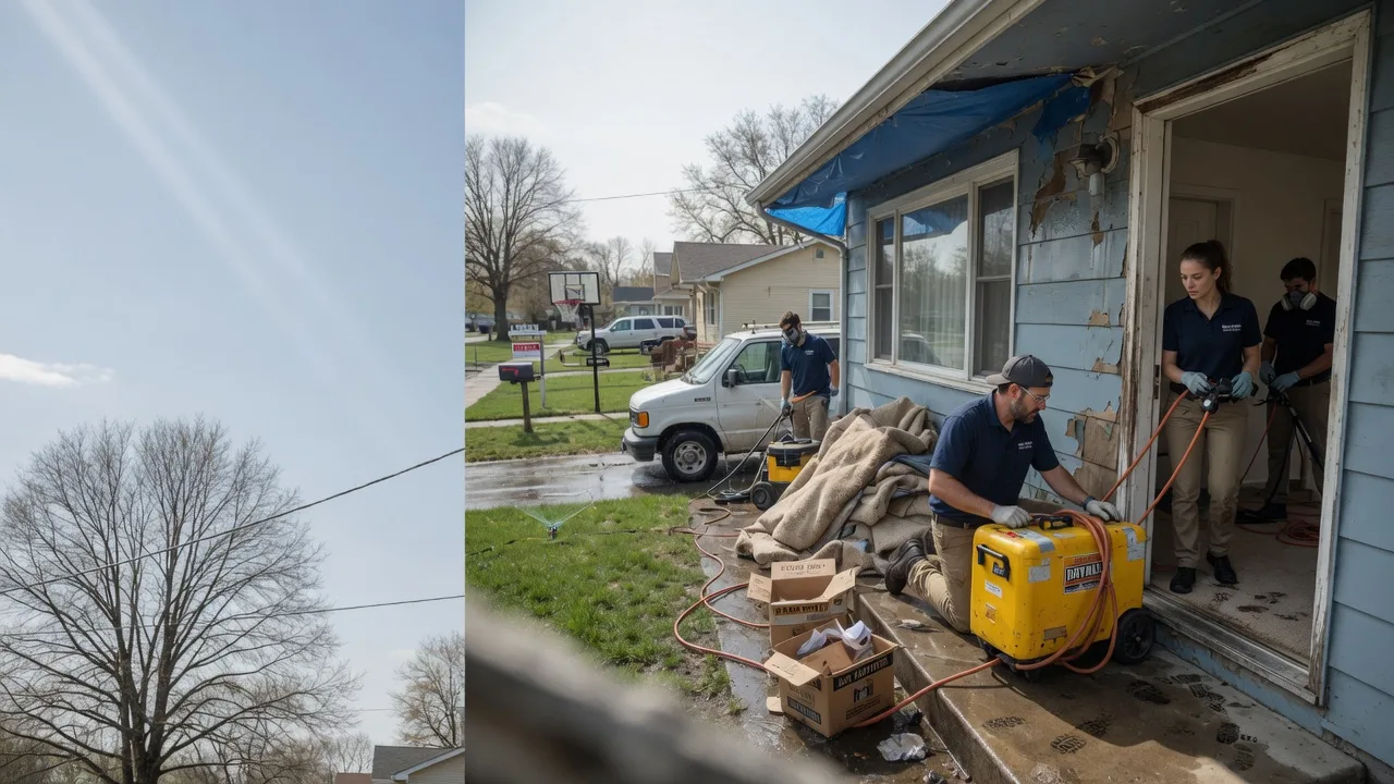 Basement Flood Cleanup in Bangor, MI near me